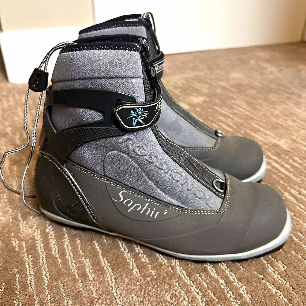 Rossignol Saphir Women’s cross country Ski Boots EU 39 Thermo Fit Gray/Black